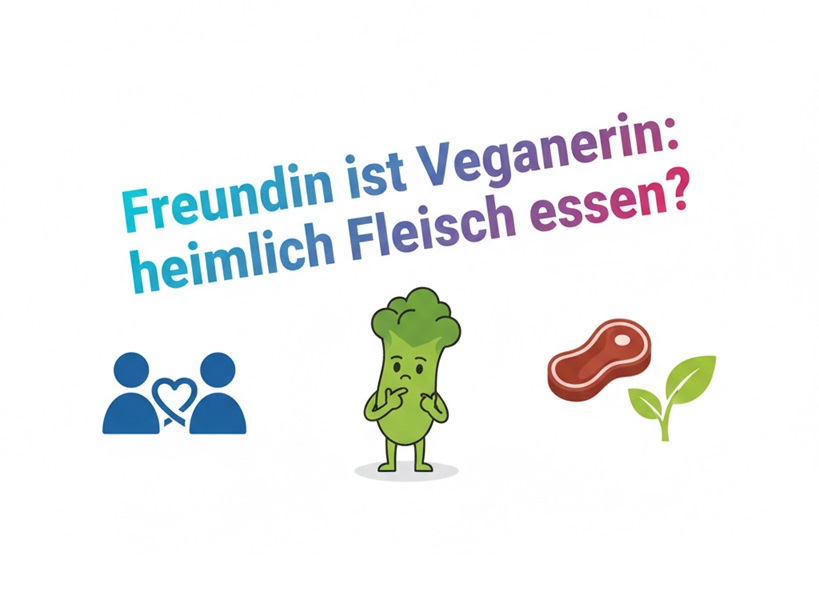 Freundin ist Veganerin: heimlich Fleisch essen?