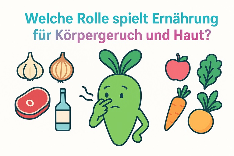 Welche Rolle spielt Ernährung für Körpergeruch und Haut?