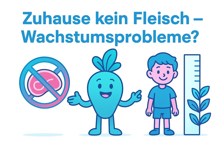 Zuhause kein Fleisch – Wachstumsprobleme?
