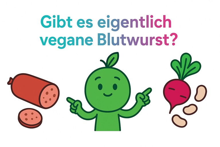 Gibt es eigentlich vegane „Blutwurst“?
